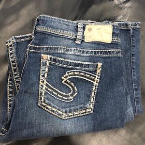 Silver jeans